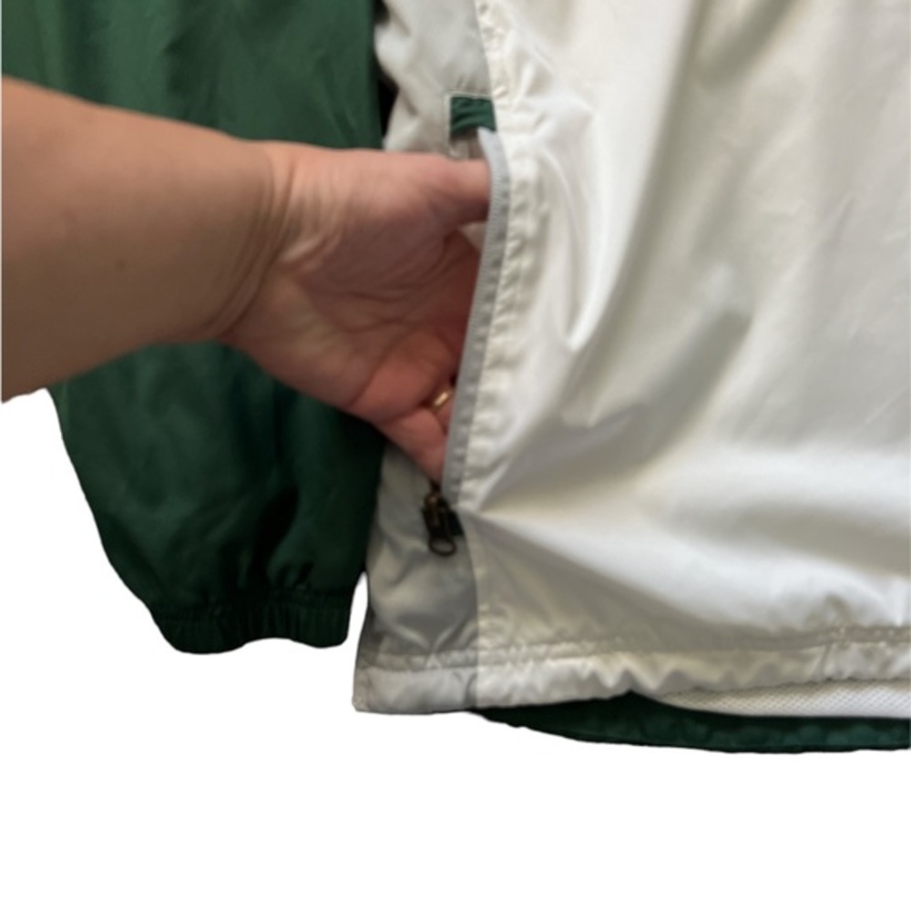 Knights Apparel Men’s MSU Spartan Athletic Windbreaker Quarter Zip Jacket Sz. XL - Picture 6 of 11